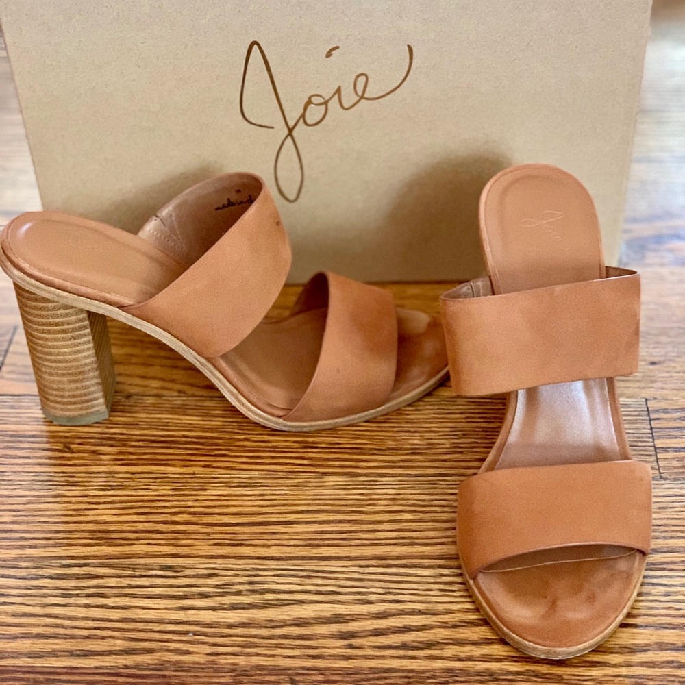 Joie camel sandal with heel size 38